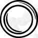 Gasket, exhaust pipe (86097)
