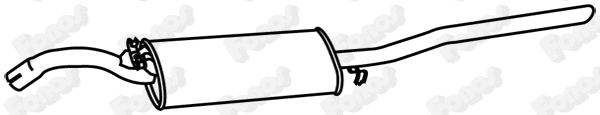 Rear Muffler (616328)