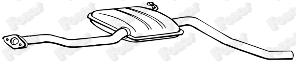 Centre Muffler (619444)