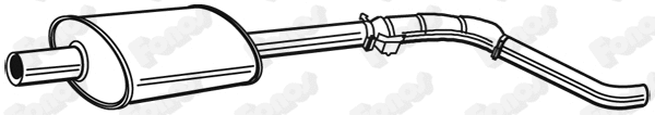 Centre Muffler (610598)