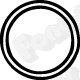Gasket, exhaust pipe (81133)