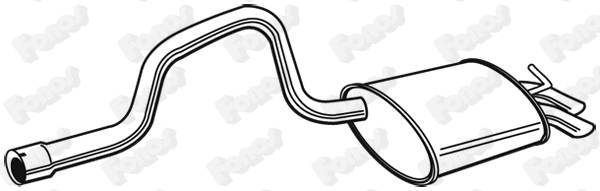 Rear Muffler (619653)