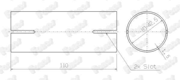 Pipe Connector, exhaust system (2282)