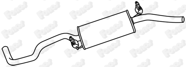 Rear Muffler (610387)