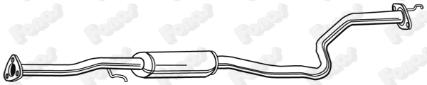 Centre Muffler (620202)