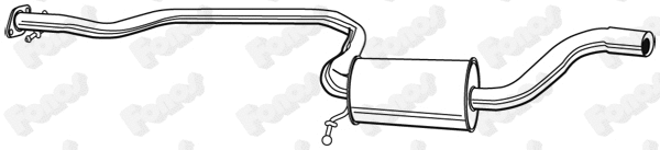 Centre Muffler (619305)