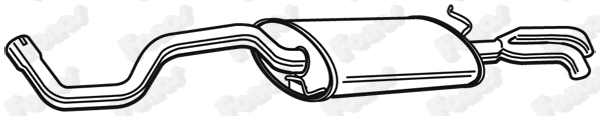 Rear Muffler (616470)