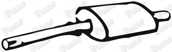 Front Muffler (631146)