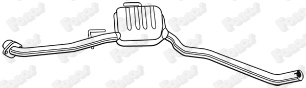 Centre Muffler (617437)
