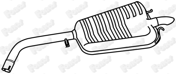 Rear Muffler (619847)
