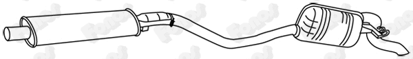 Rear Muffler (610373)