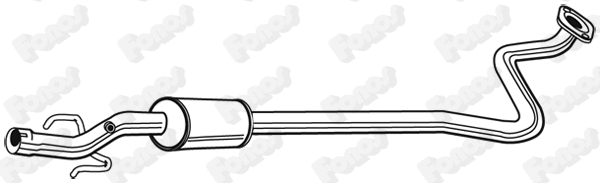 Centre Muffler (614749)