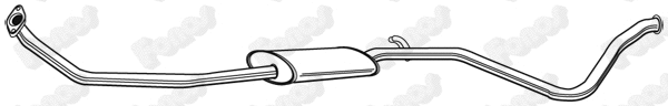 Front Muffler (615917)