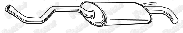 Rear Muffler (610526)