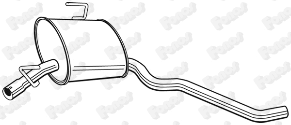 Centre Muffler (617617)