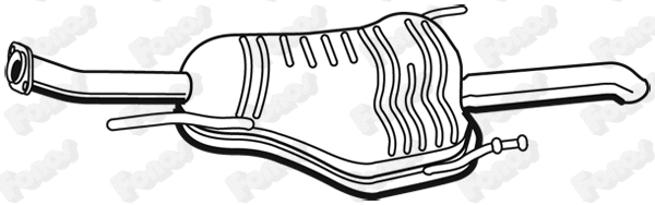 Rear Muffler (22356)