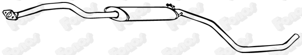 Centre Muffler (619227)
