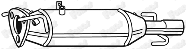 Soot/Particulate Filter, exhaust system (73149)