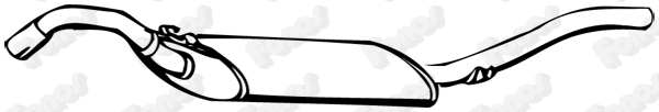 Rear Muffler (616370)