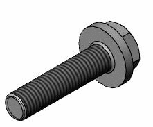 Bolt, exhaust system (81891)