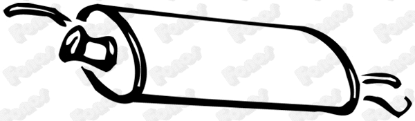 Rear Muffler (611309)