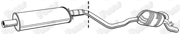 Rear Muffler (610693)