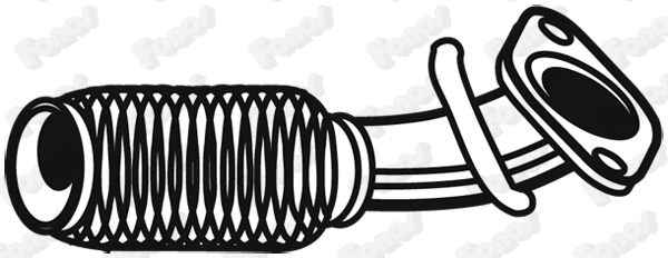 Corrugated Pipe, exhaust system (06952)
