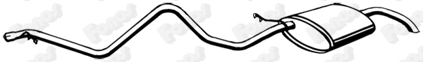 Rear Muffler (615477)