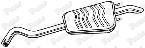 Rear Muffler (619972)
