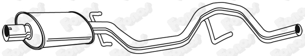 Centre Muffler (617966)