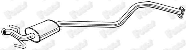 Centre Muffler (24093)