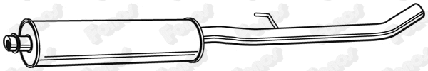 Centre Muffler (613760)