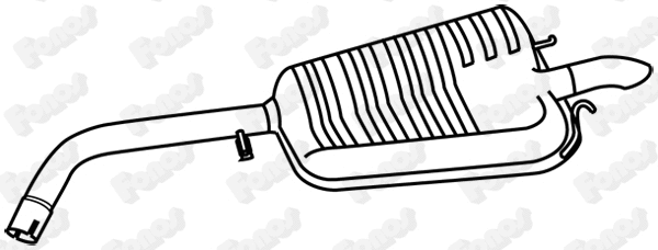 Rear Muffler (619249)