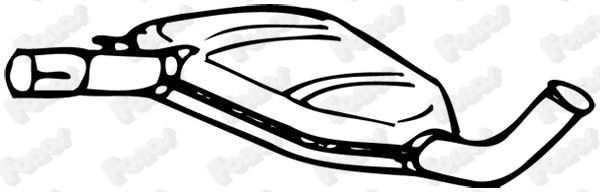 Centre Muffler (610212)