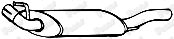 Rear Muffler (616373)