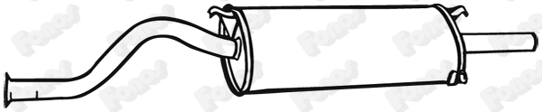 Rear Muffler (610727)