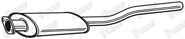 Front Muffler (611360)