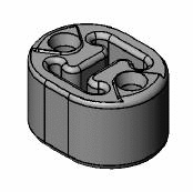 Mount, exhaust system