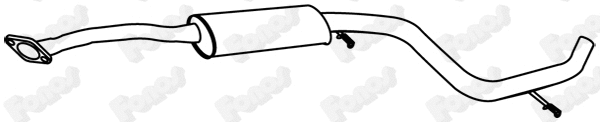 Centre Muffler (70205)