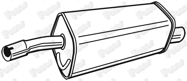Rear Muffler (619399)