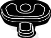 Rubber Strip, exhaust system (80123)