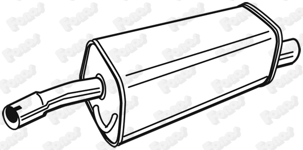 Rear Muffler (619391)
