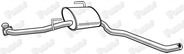 Centre Muffler (617575)