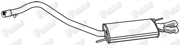 Rear Muffler (616344)