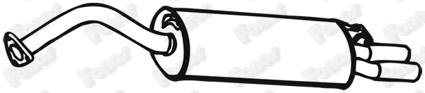 Rear Muffler (616871)