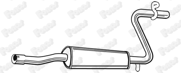 Centre Muffler (610301)