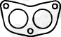 Gasket, exhaust pipe (81052)
