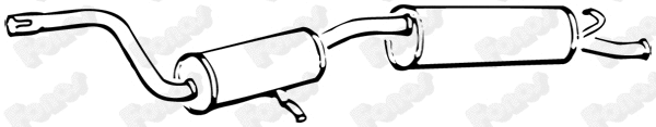Rear Muffler (14712)