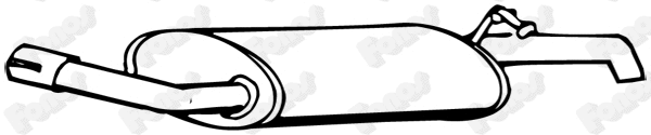 Rear Muffler (17297)