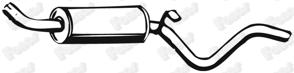 Rear Muffler (61932)